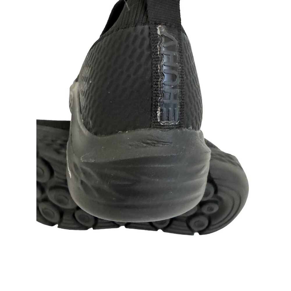 HUHV Healium Tech Stretch Knit Mens 5.5 Womens 8.5 Black Arch Step In NEW - Picture 6 of 10